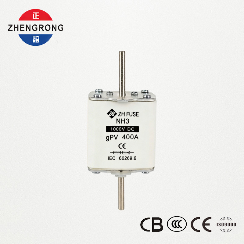 NH3 1000V DC 400A Предохранитель gPV для солнечных фотоэлектрических систем