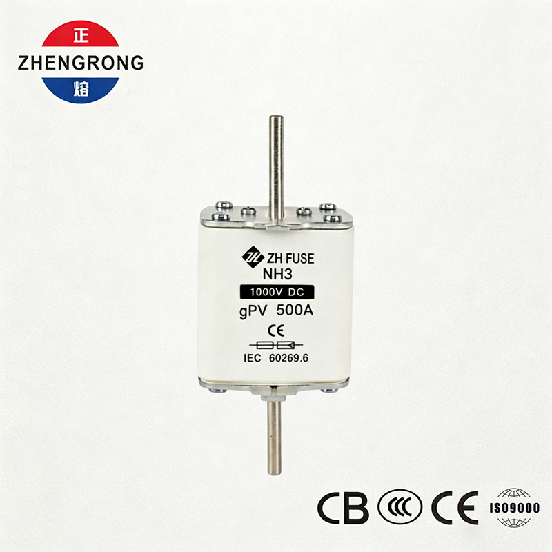 NH3 1000V DC 500A Предохранитель gPV для солнечных фотоэлектрических систем