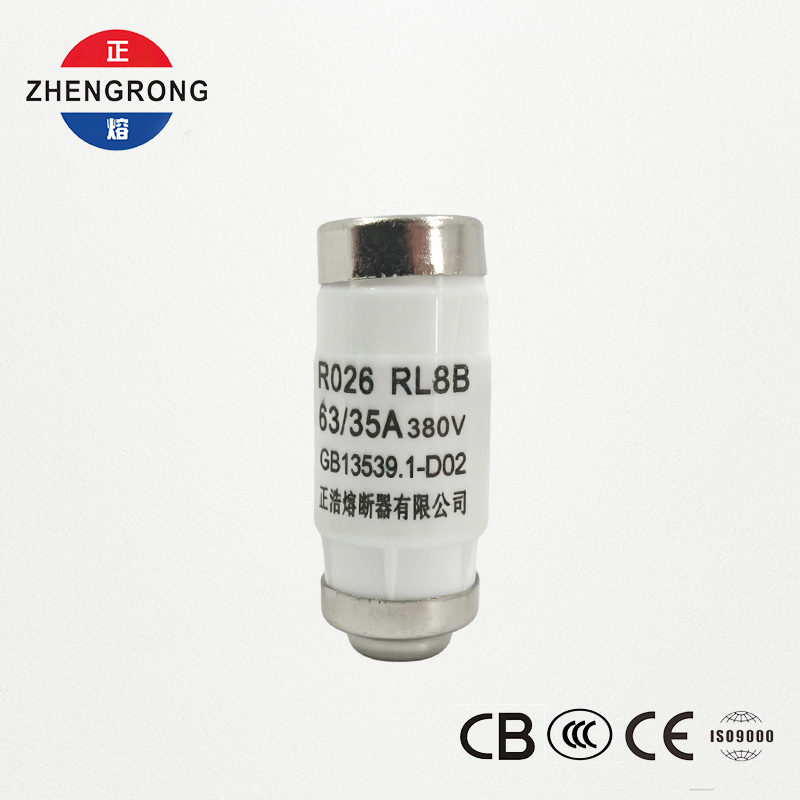 RL8B R026 35A 380V D02 Цилиндрический предохранитель