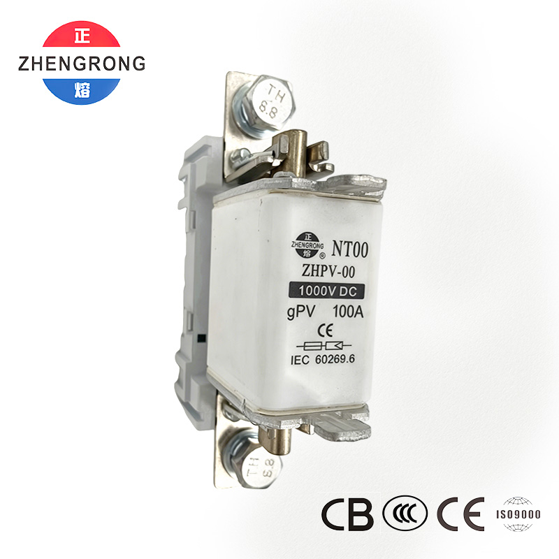 ZHPV-00 100A 1000V Фотоэлектрический предохранитель постоянного тока - сертифицирован CE